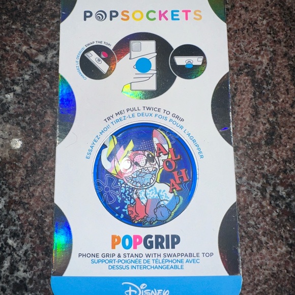 NWT PopSocket PopGrip- Stitch - Picture 3 of 3